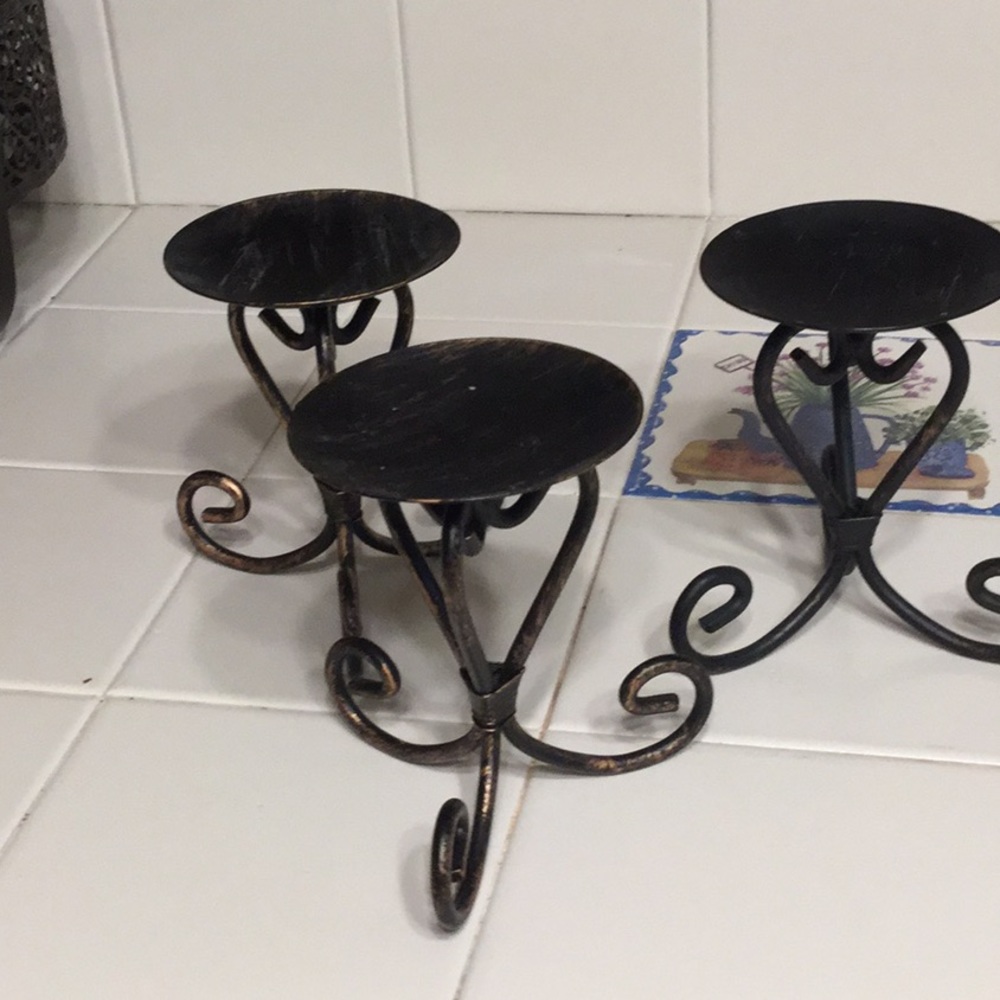 Ashland Candle holders (set of 3)